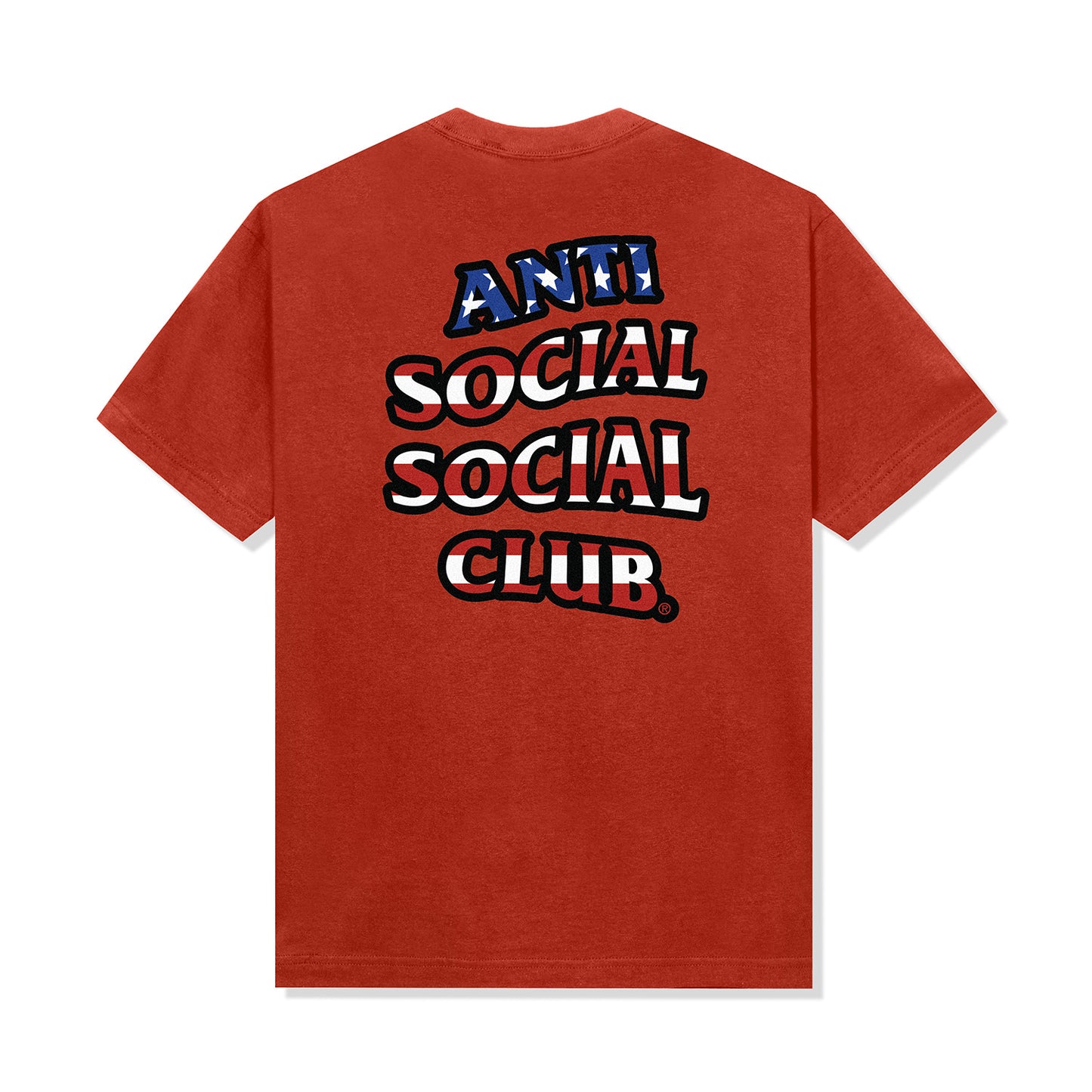 Deuces Tee - Fiery Red