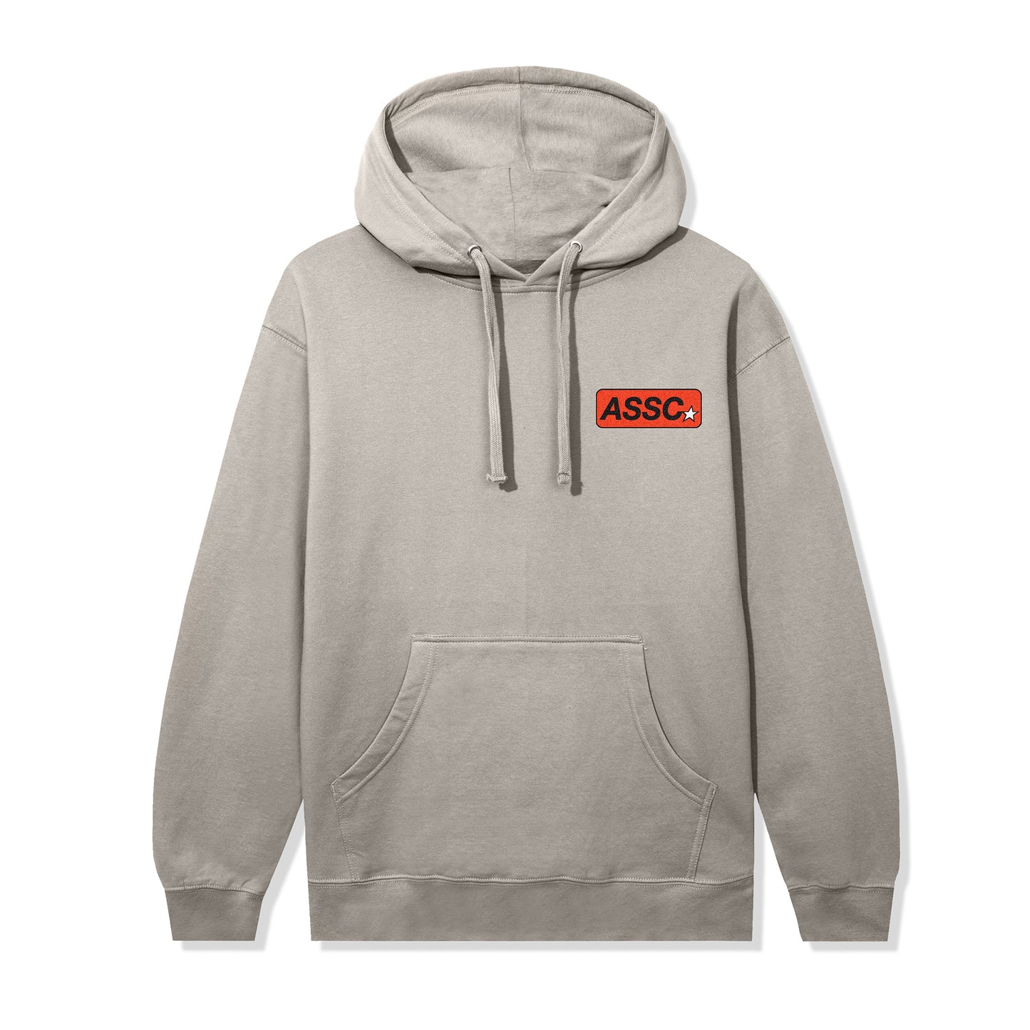 ASSC Flames Hoodie - Cement