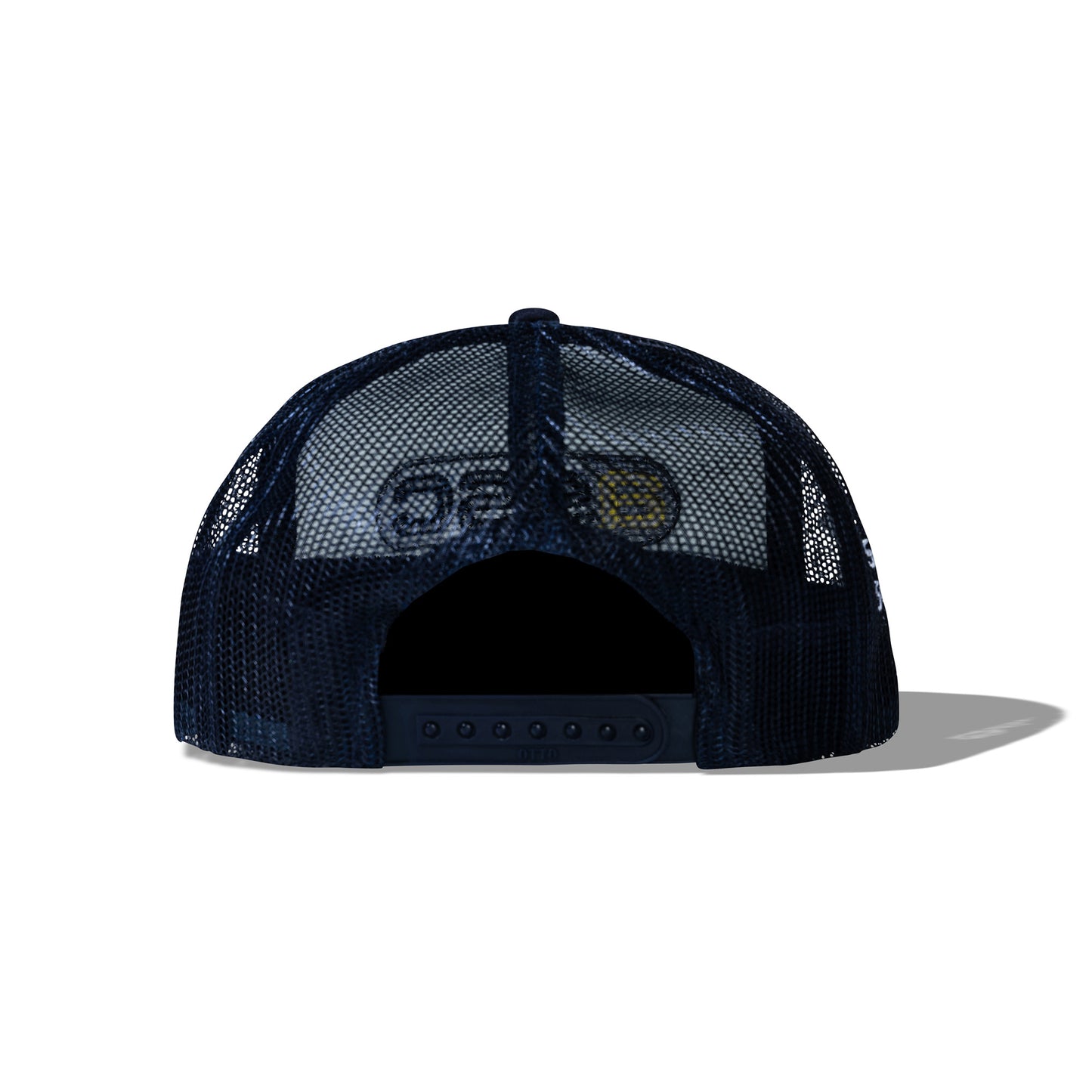 ASSC Race Logo Trucker Hat - White/Navy