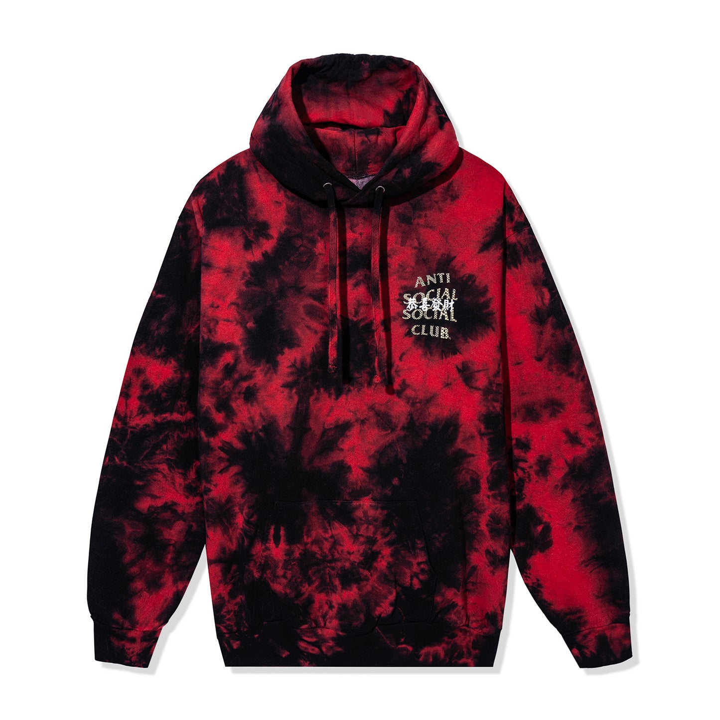 Calm Hoodie - Black/Red