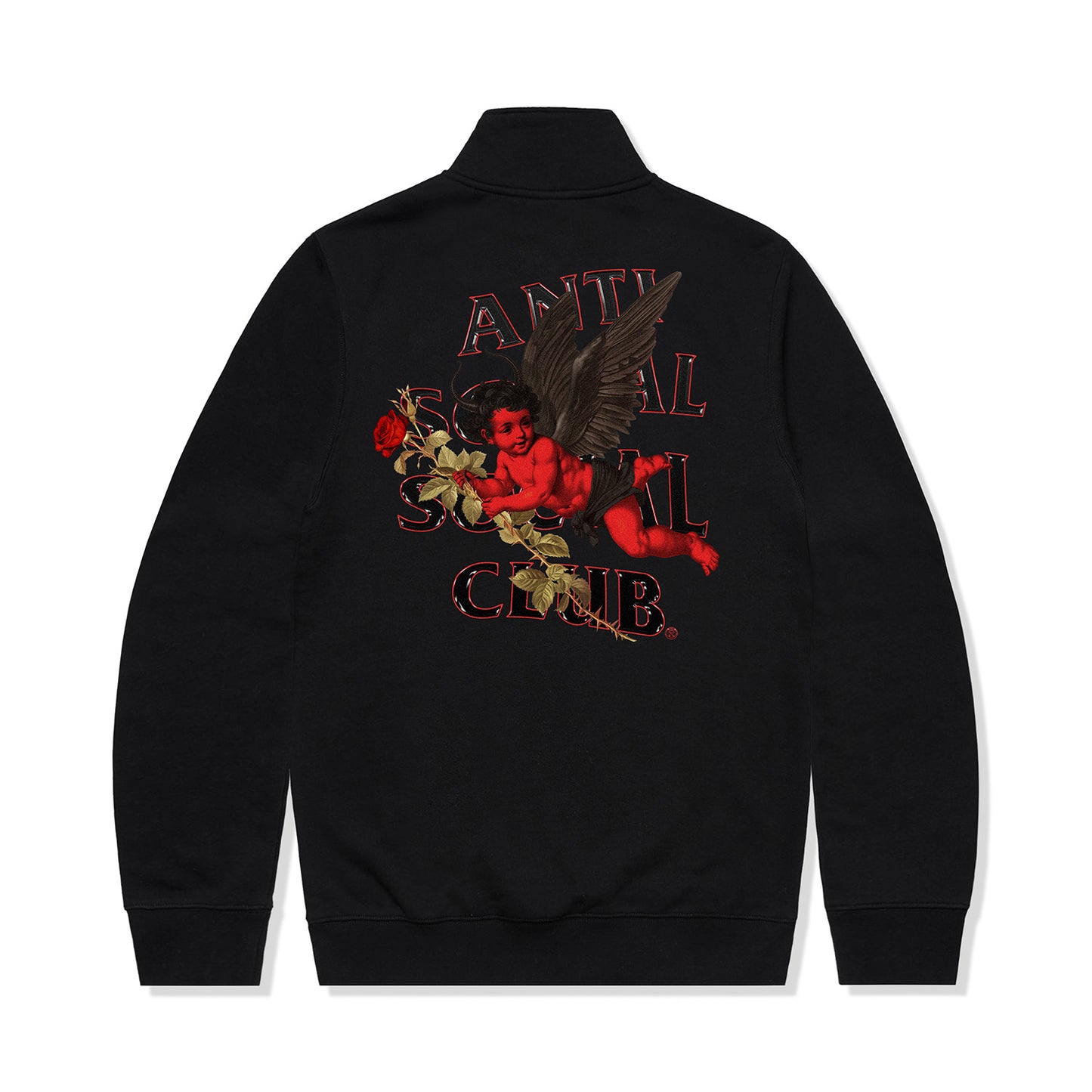Hierarchy Half Zip - Black