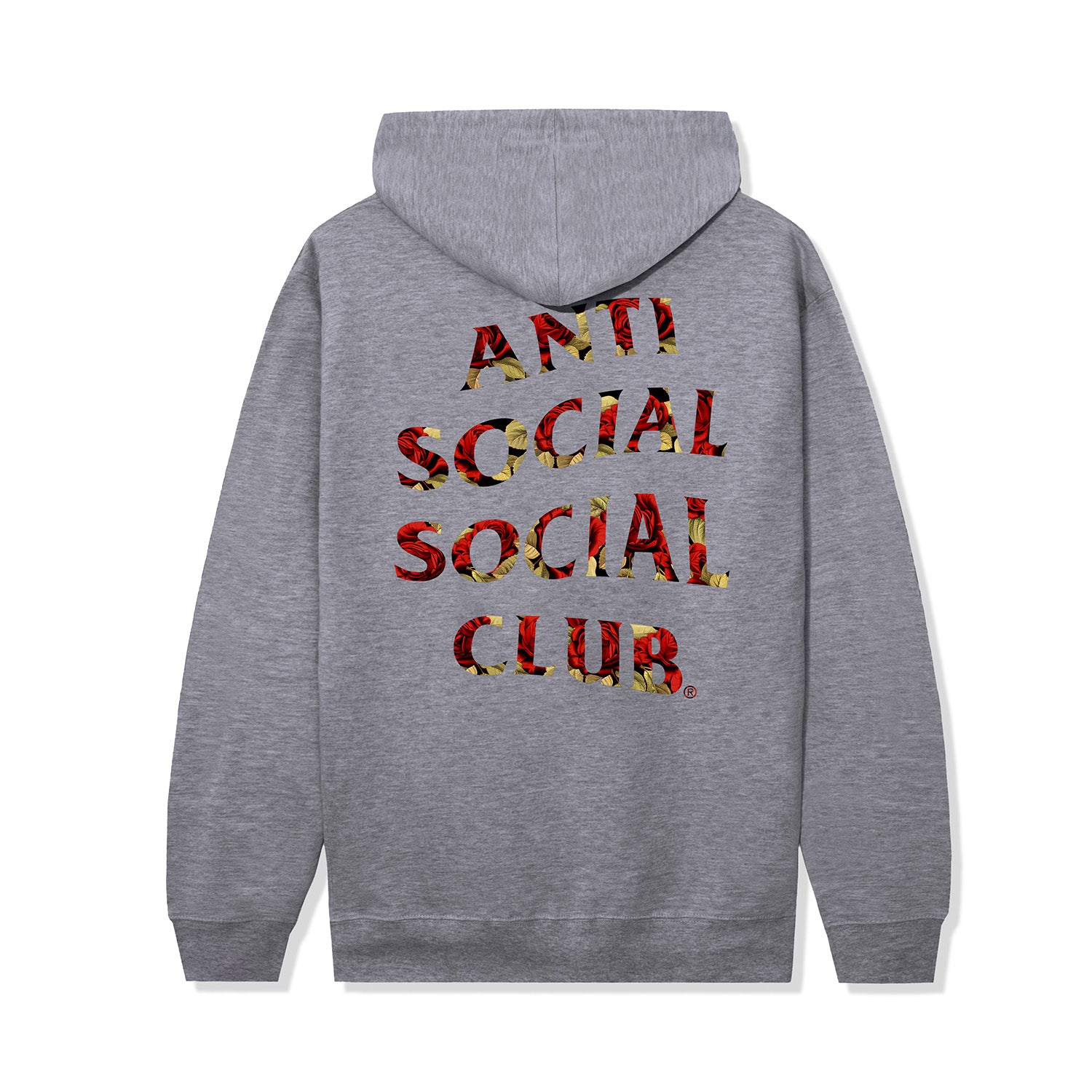 AntisocialSocialClub Club Bitter Heather buy Gray Hoodie