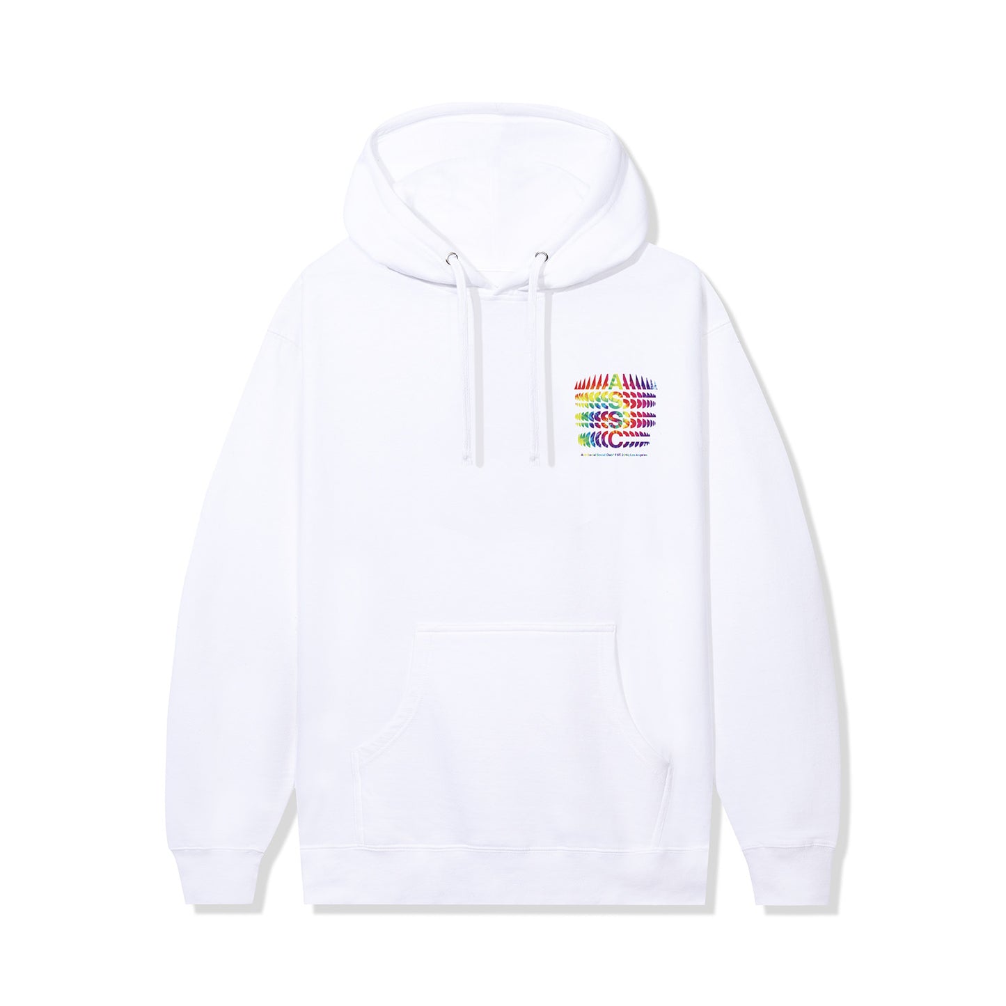 String Me Along Hoodie - White