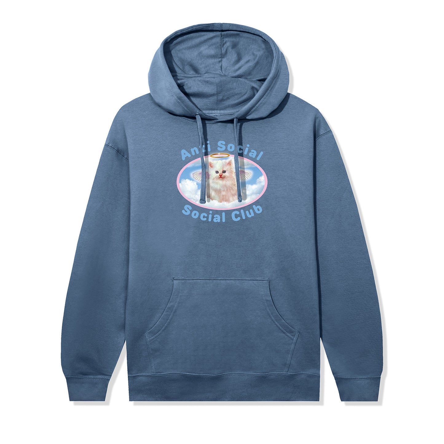 Goodbye Kitty Hoodie - Storm Blue