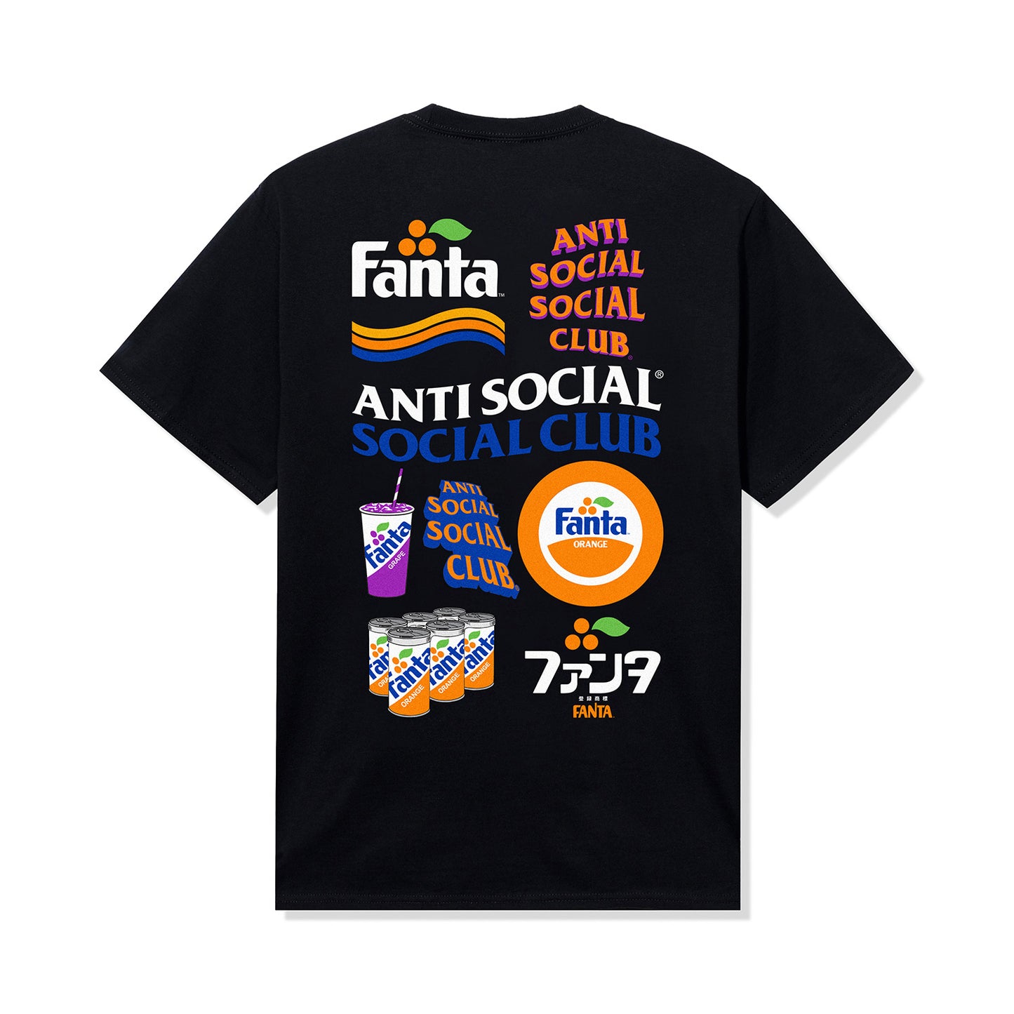 ASSC | FANTA POP TEE - BLACK