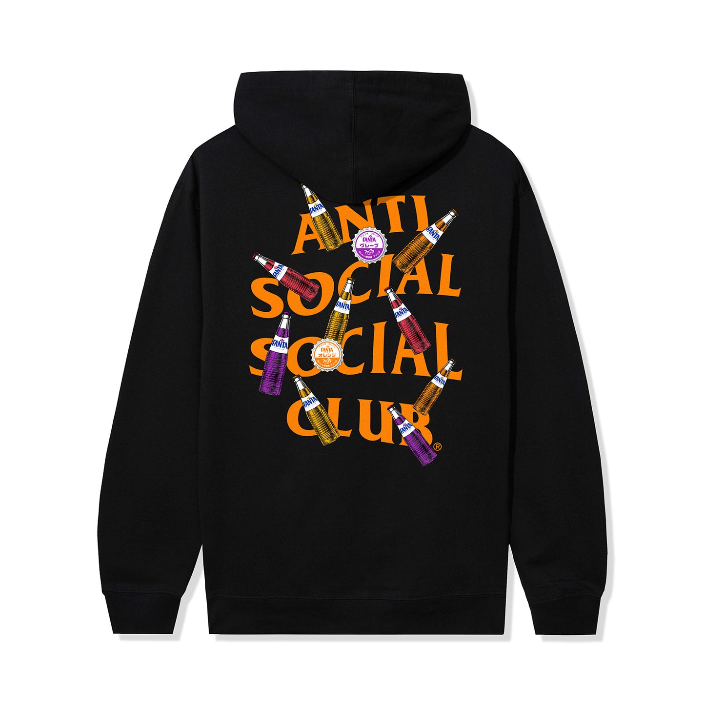 ASSC | FANTA THIRSTY HOODIE - BLACK
