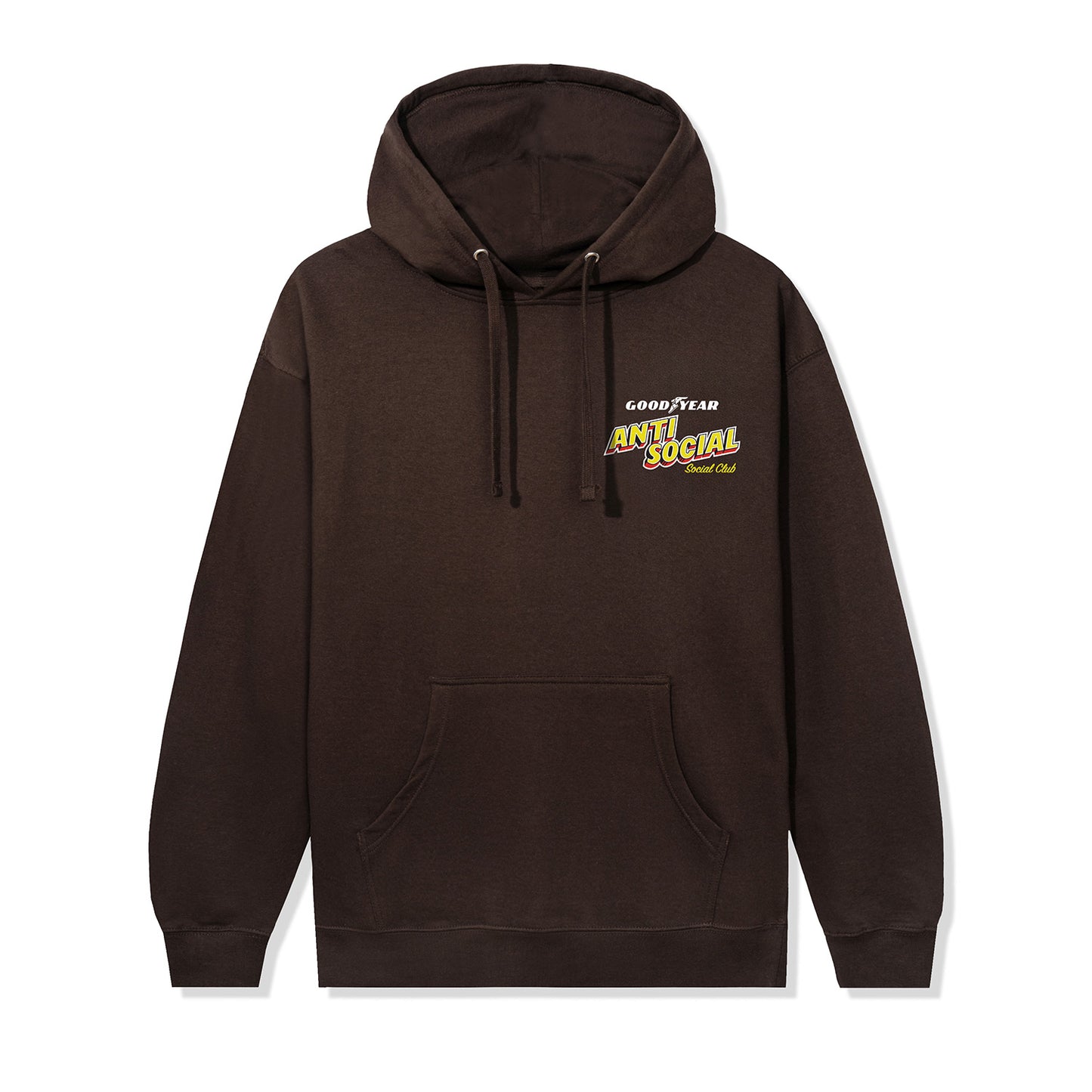 ASSC x Goodyear Generally Low Maintenance Hoodie - Brown