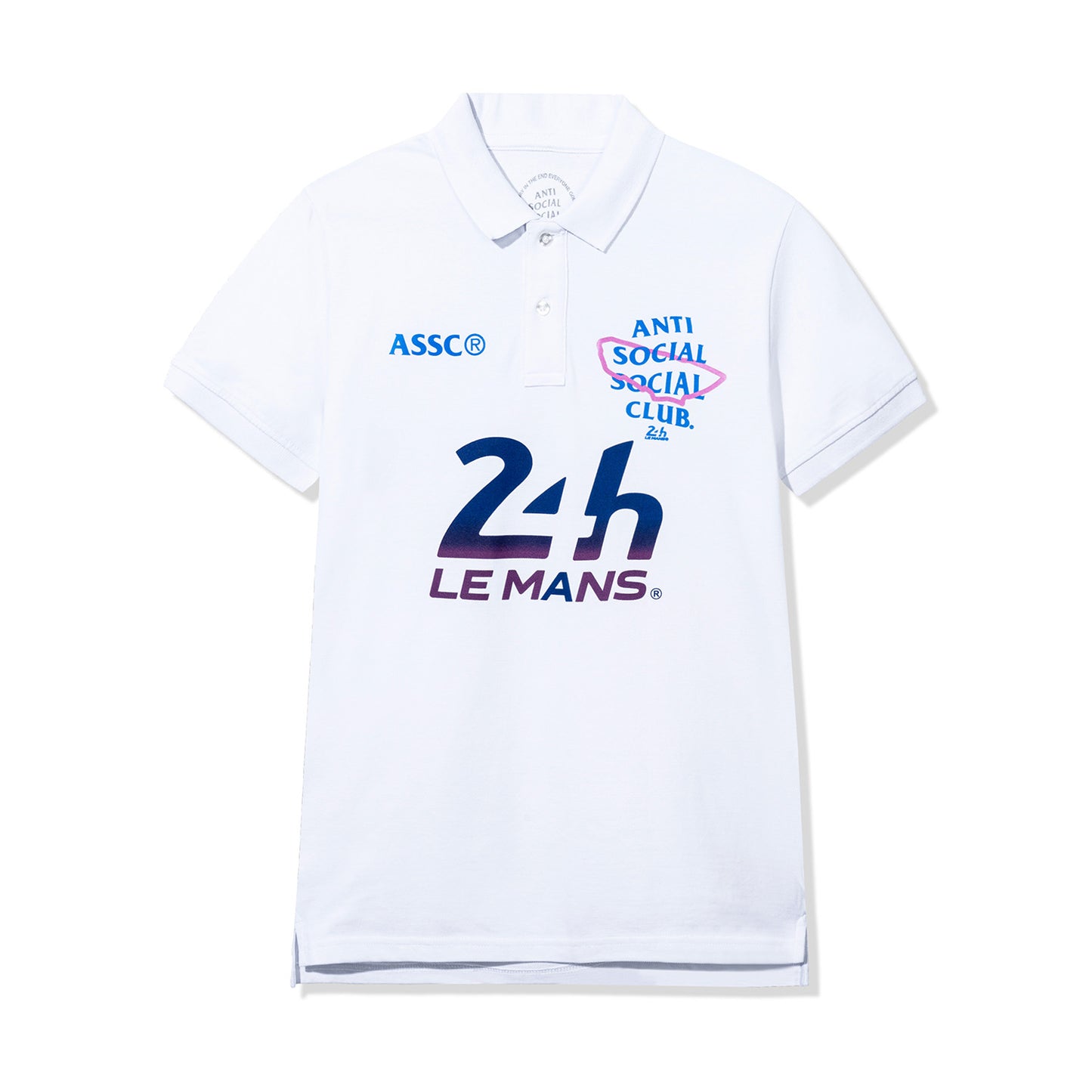 24 Heures Du Mans Polo - White