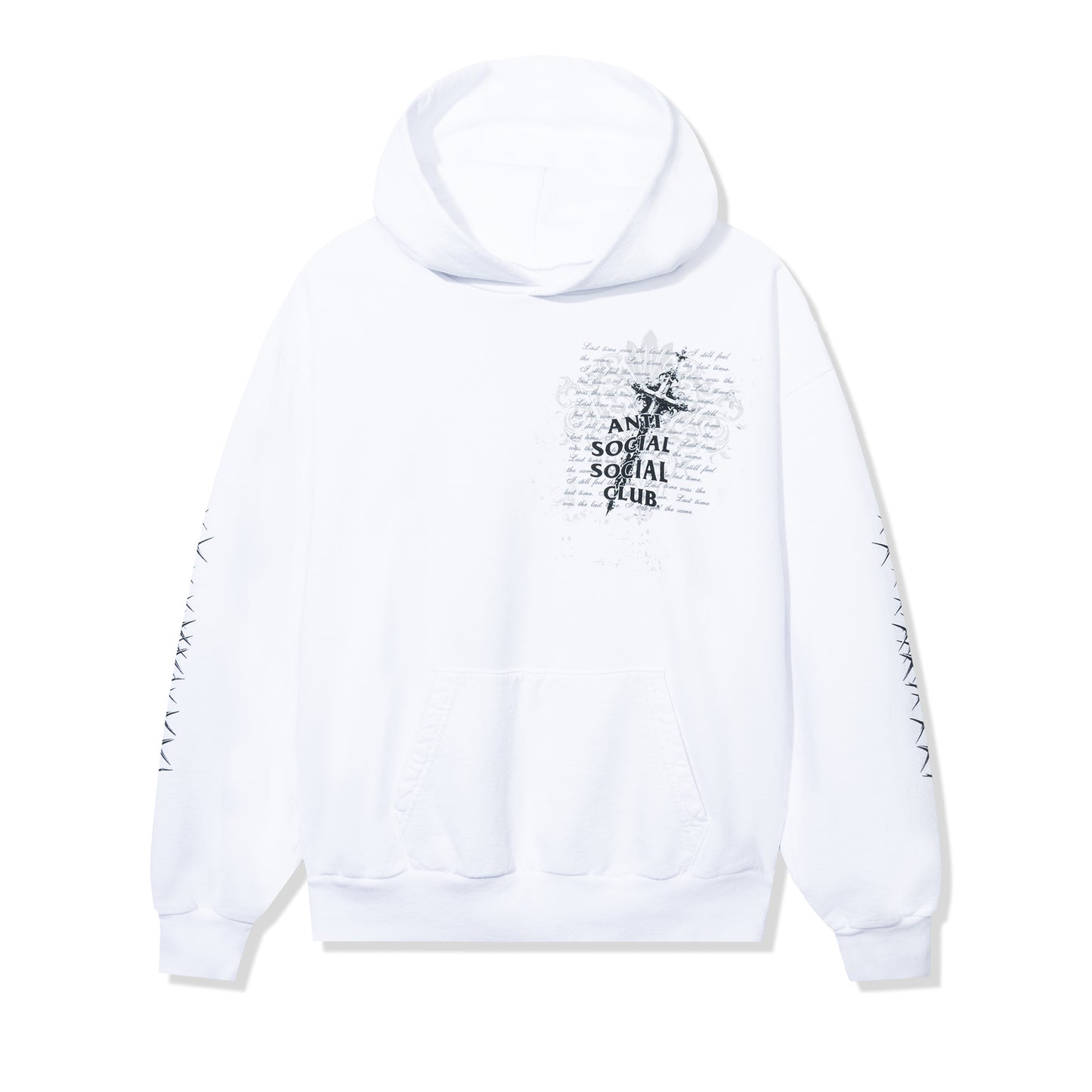 ANGUISH USA MADE HOODIE - WHITE