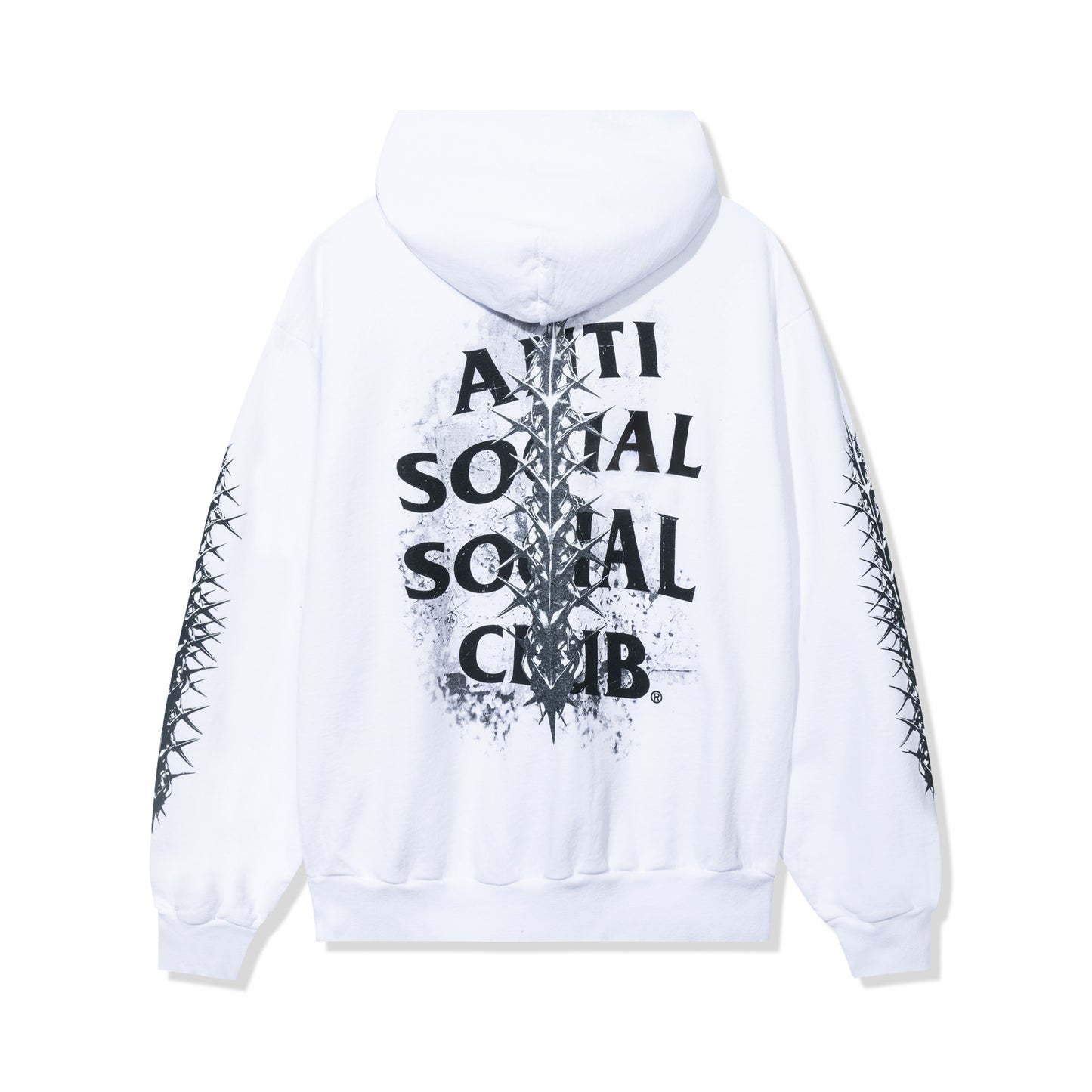 ANGUISH USA MADE HOODIE - WHITE