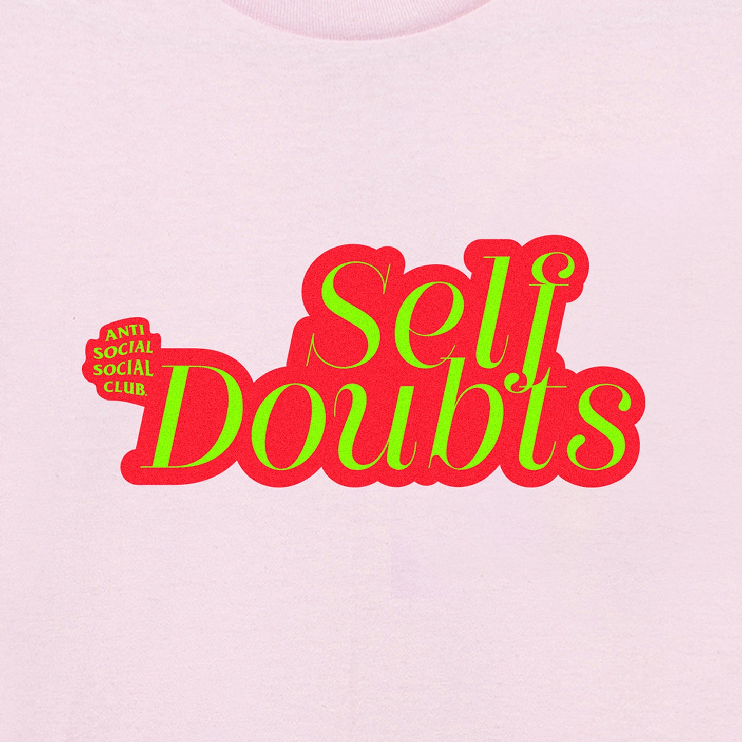 I Doubt It Tee - Pale Pink