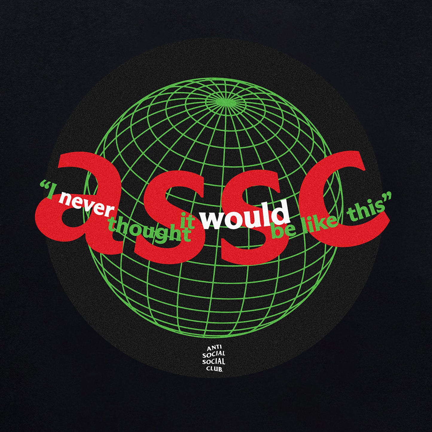 I Never Thought Tee - Black