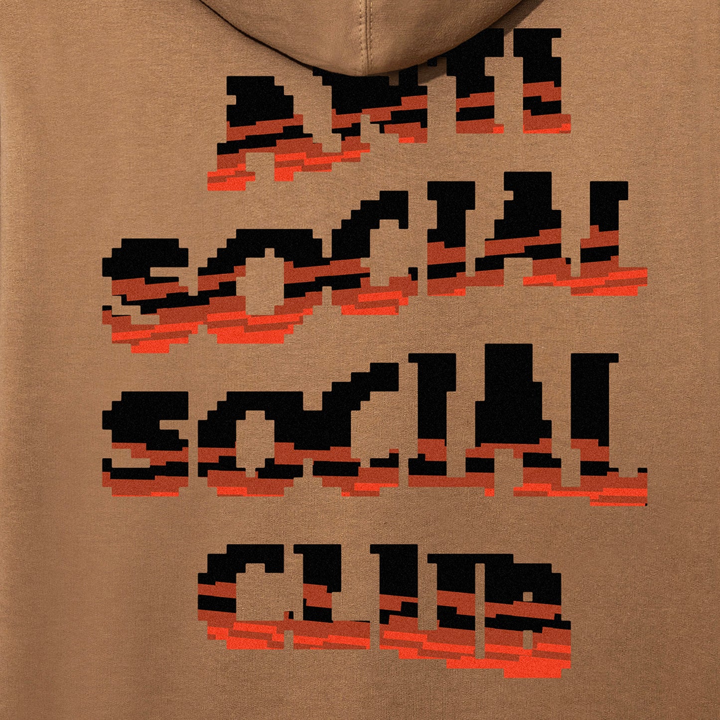 We Melt Alone Hoodie - Saddle