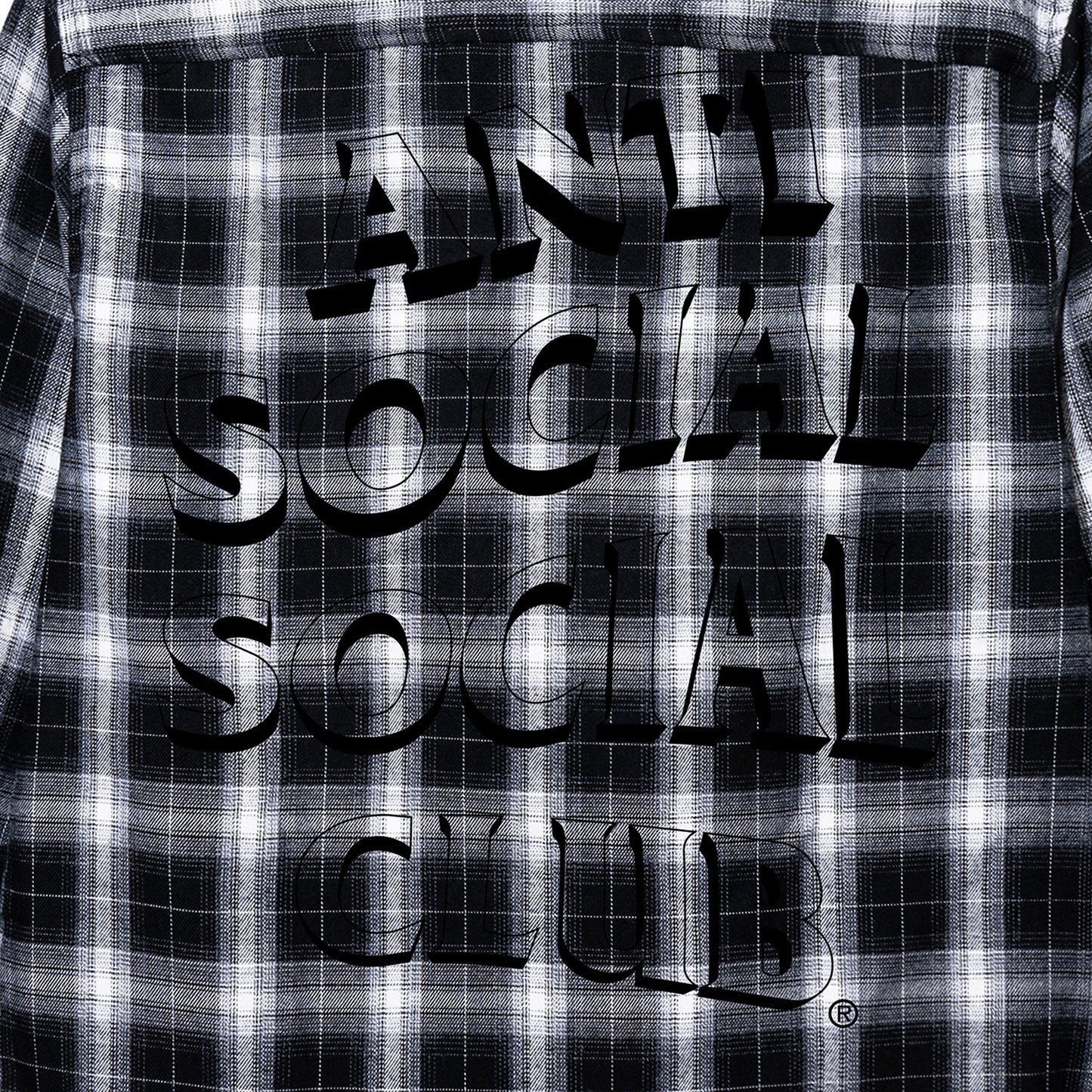 Overwhelming Proof Flannel - Black/White