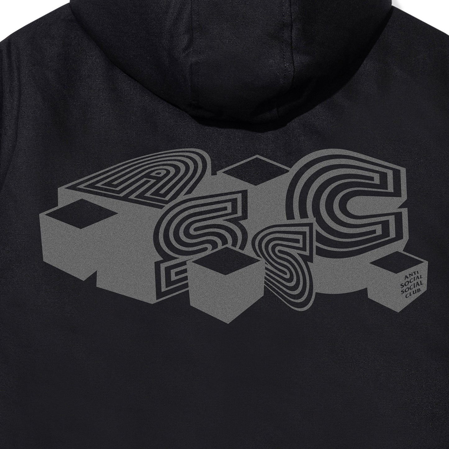 Uncertainty Hooded Jacket - Black