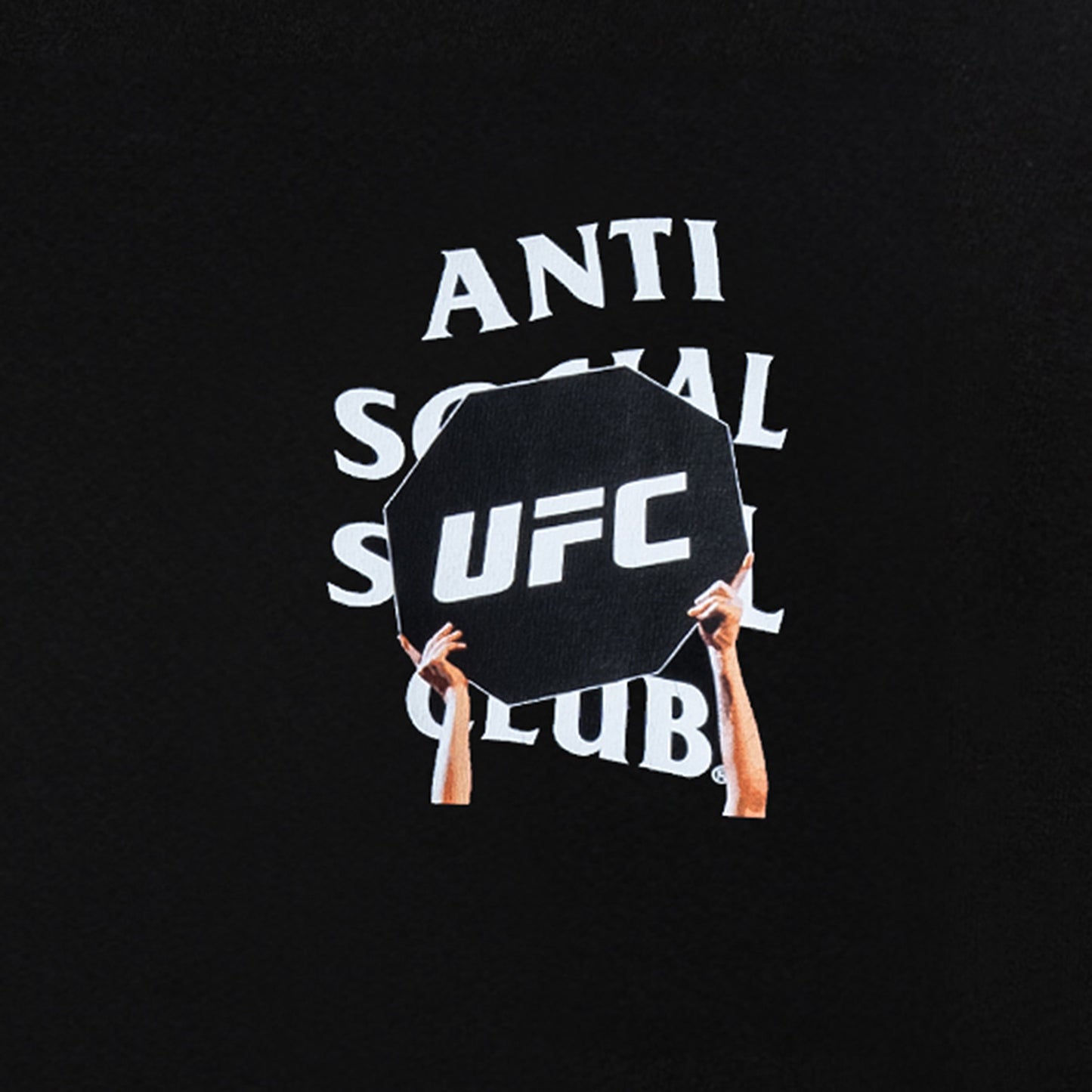 ASSC x UFC Corner Long Sleeve Tee - Black