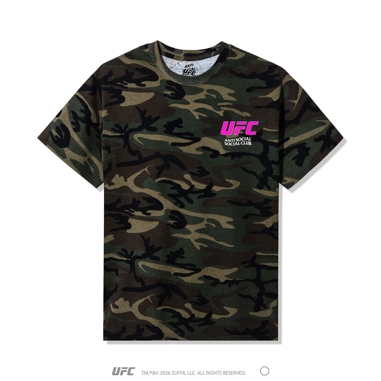 ASSC x UFC With Love Tee - Military Camo