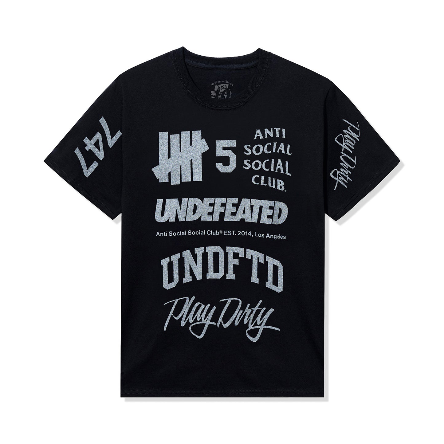 ASSC x Undefeated Schizophrenia Tee - Black