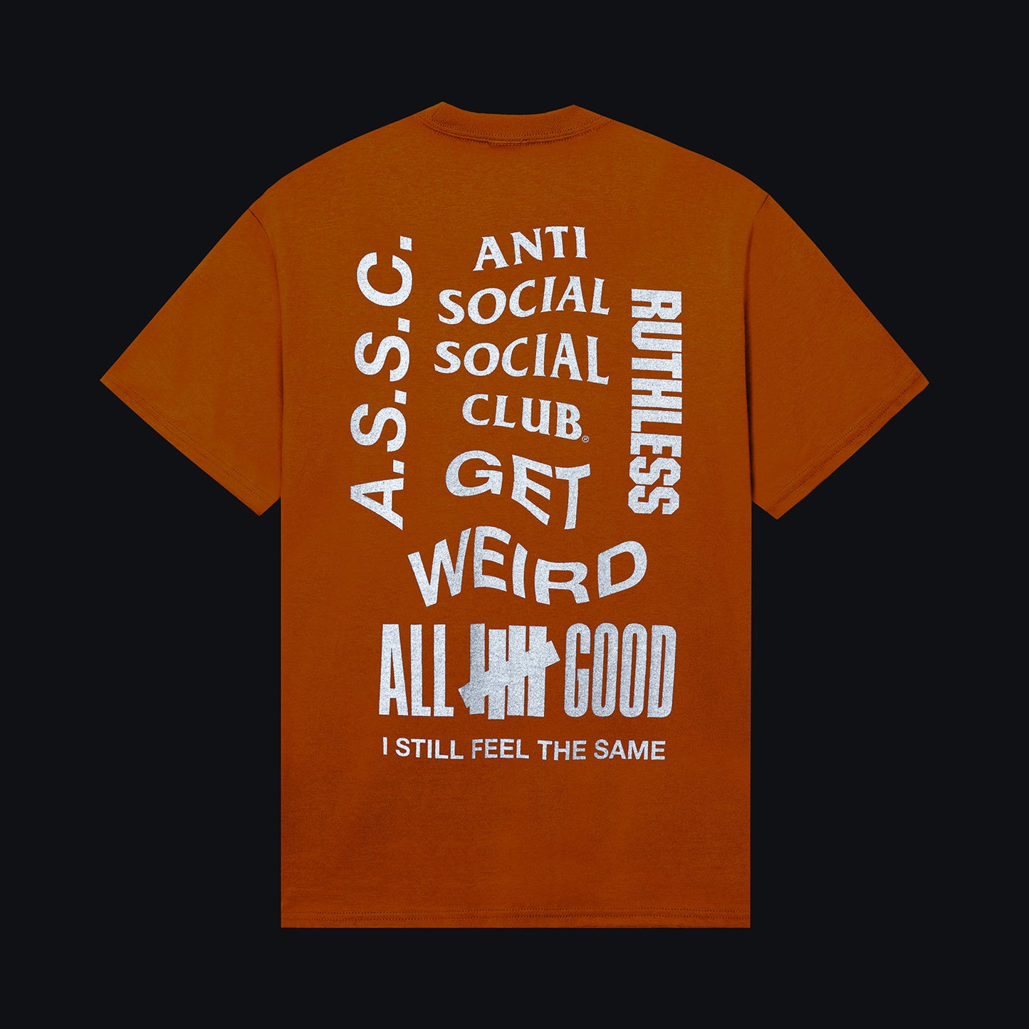 ASSC x Undefeated Schizophrenia Tee - Safety Orange