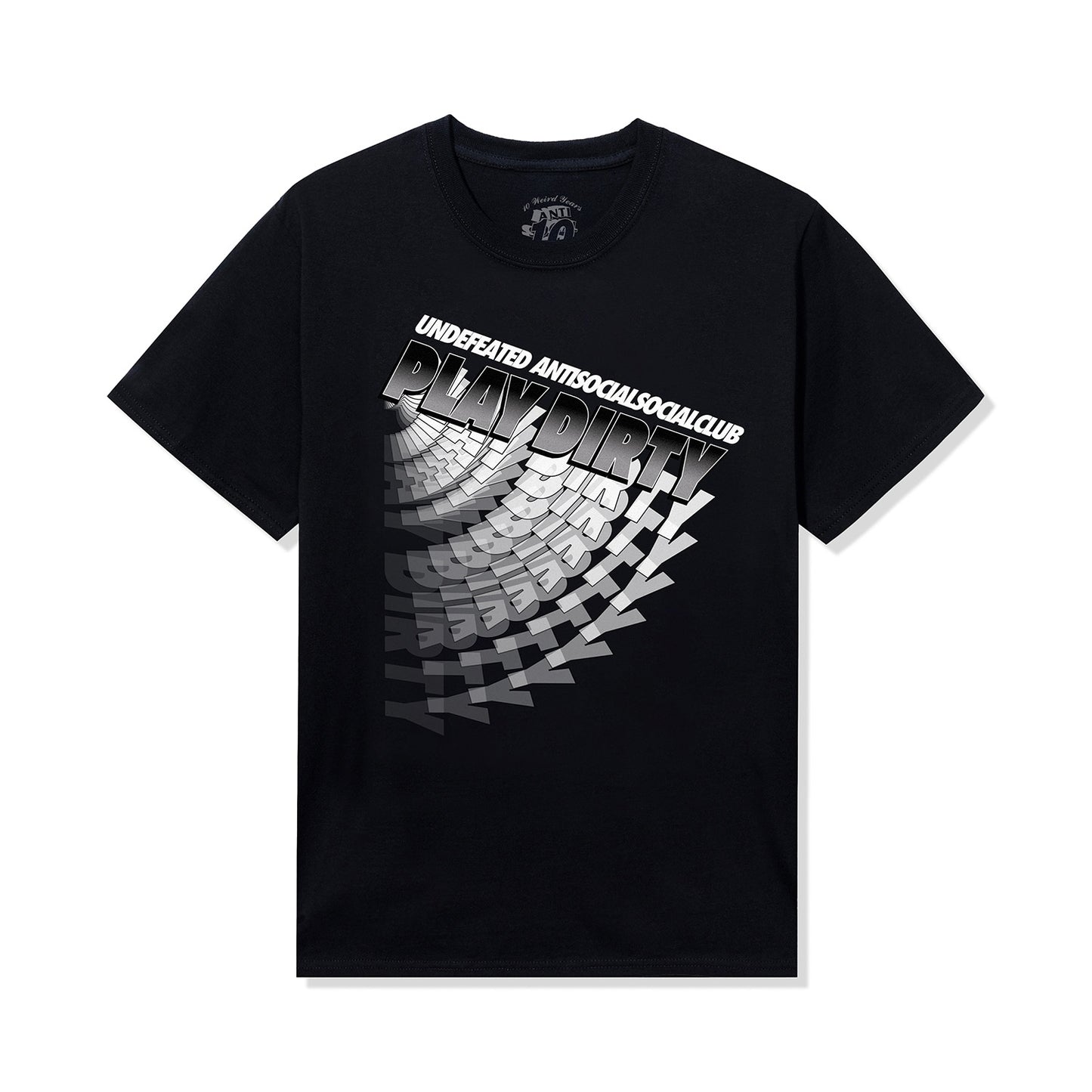 ASSC x Undefeated Play Social Tee - Black