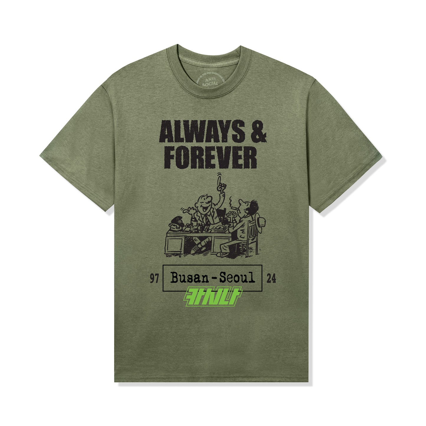 ASSC x Kasina DWYFT Tee - Green