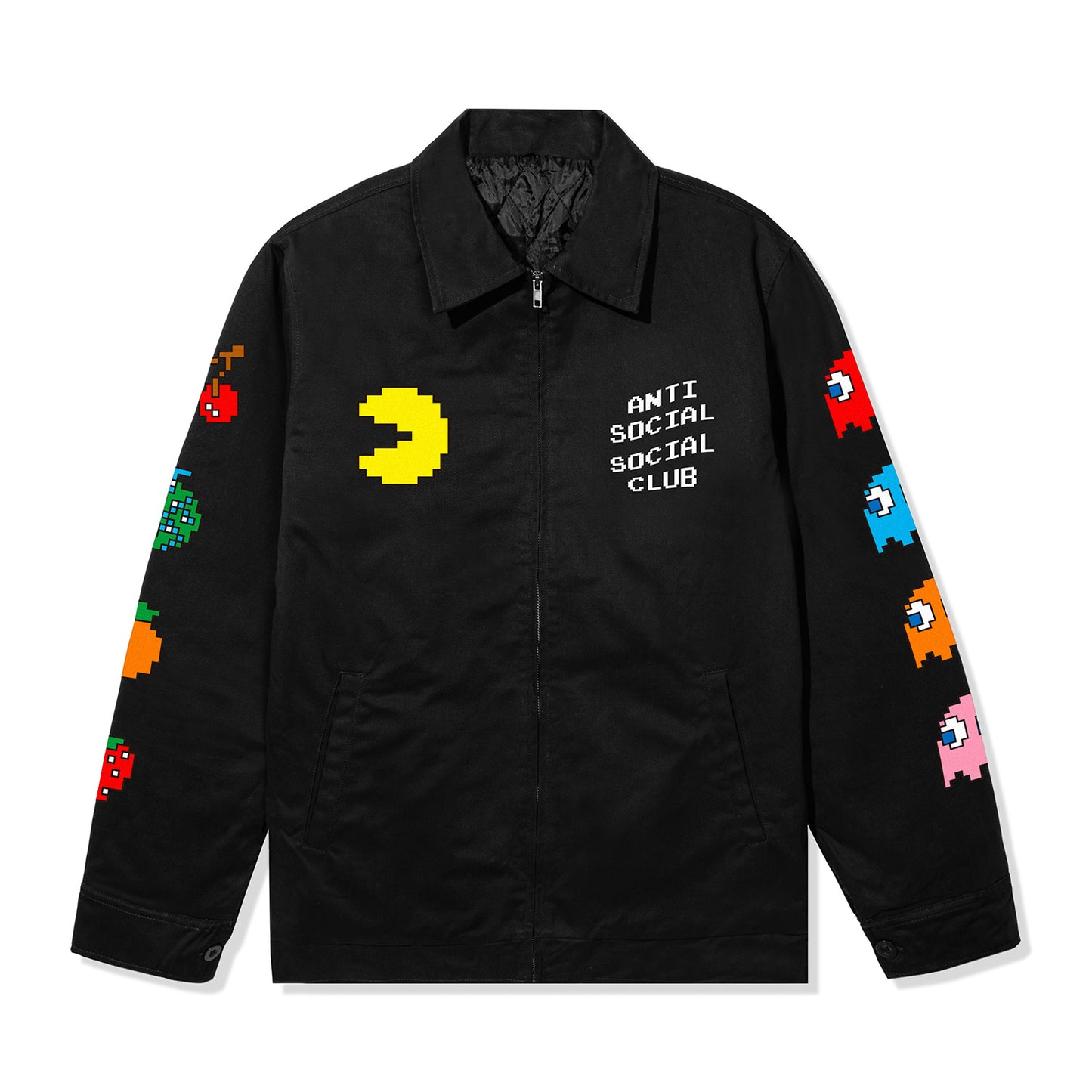 ASSC X Pac-Man In Pursuit Jacket - Black