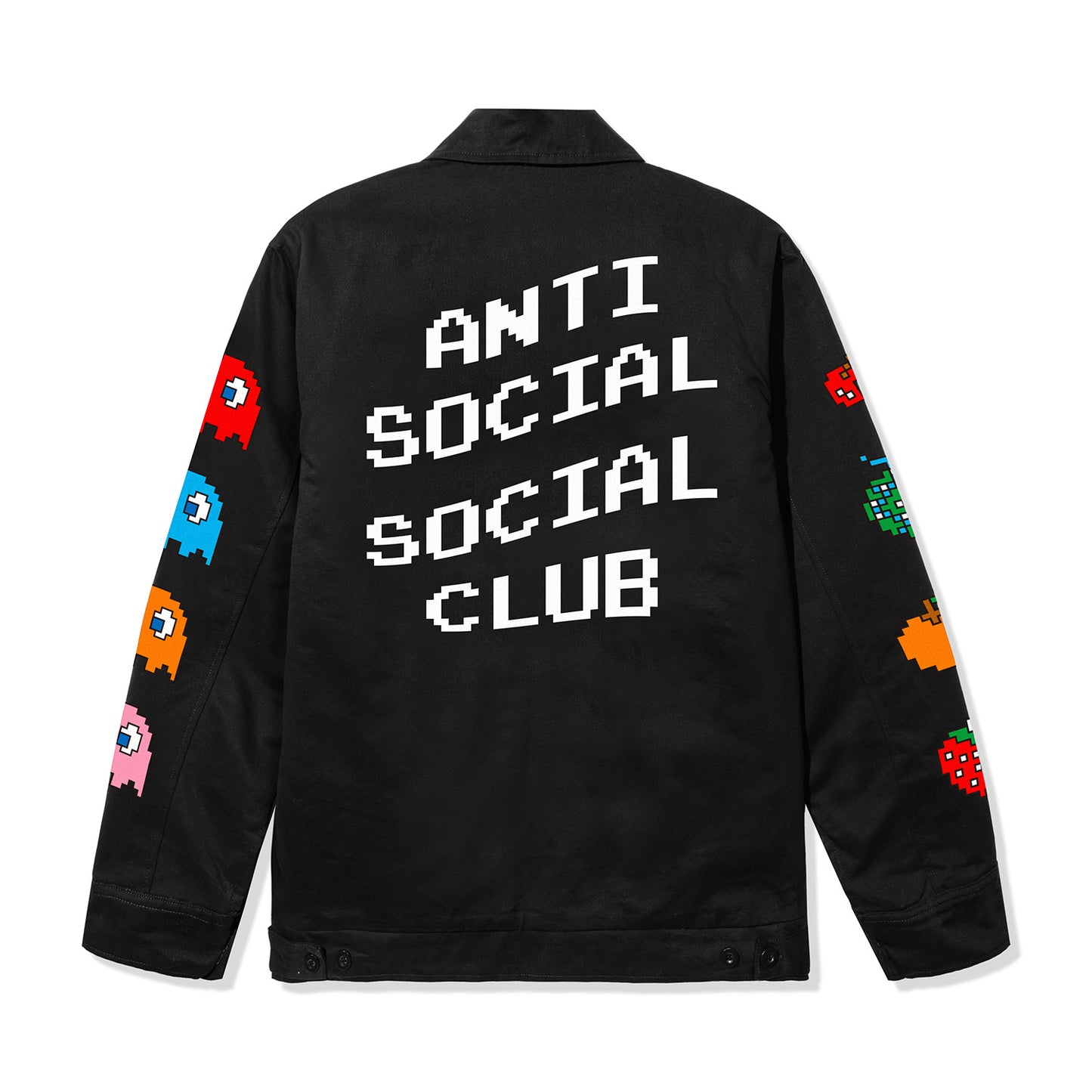 ASSC X Pac-Man In Pursuit Jacket - Black
