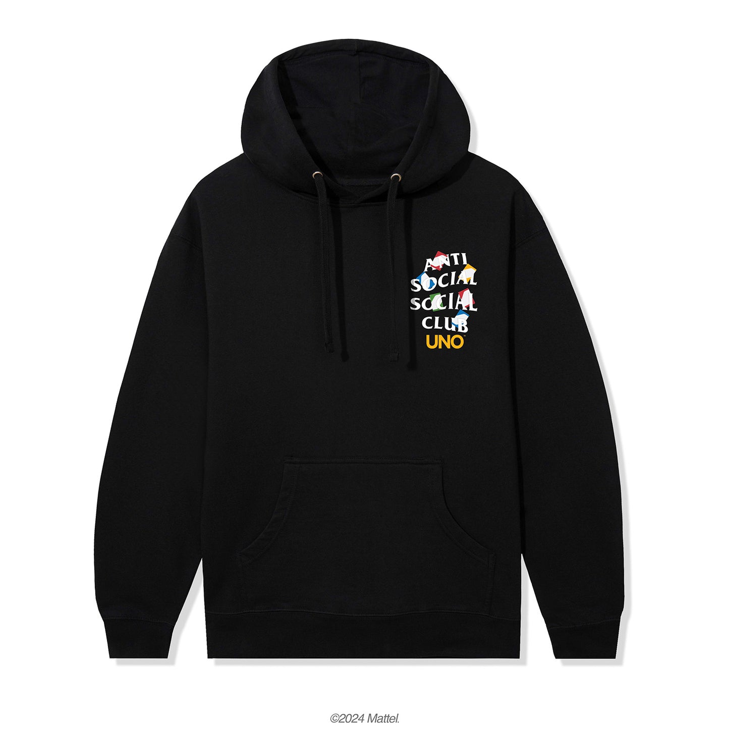ASSC x Uno Draw Two Hoodie - Black