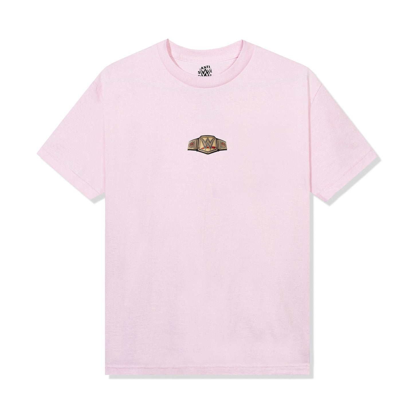 ASSC x WWE Championship Belt Tee - Pale Pink