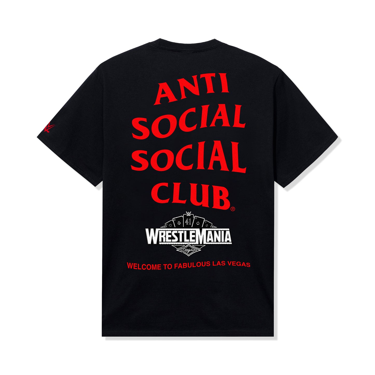 ASSC x WWE Wrestlemania LV Tee - Black