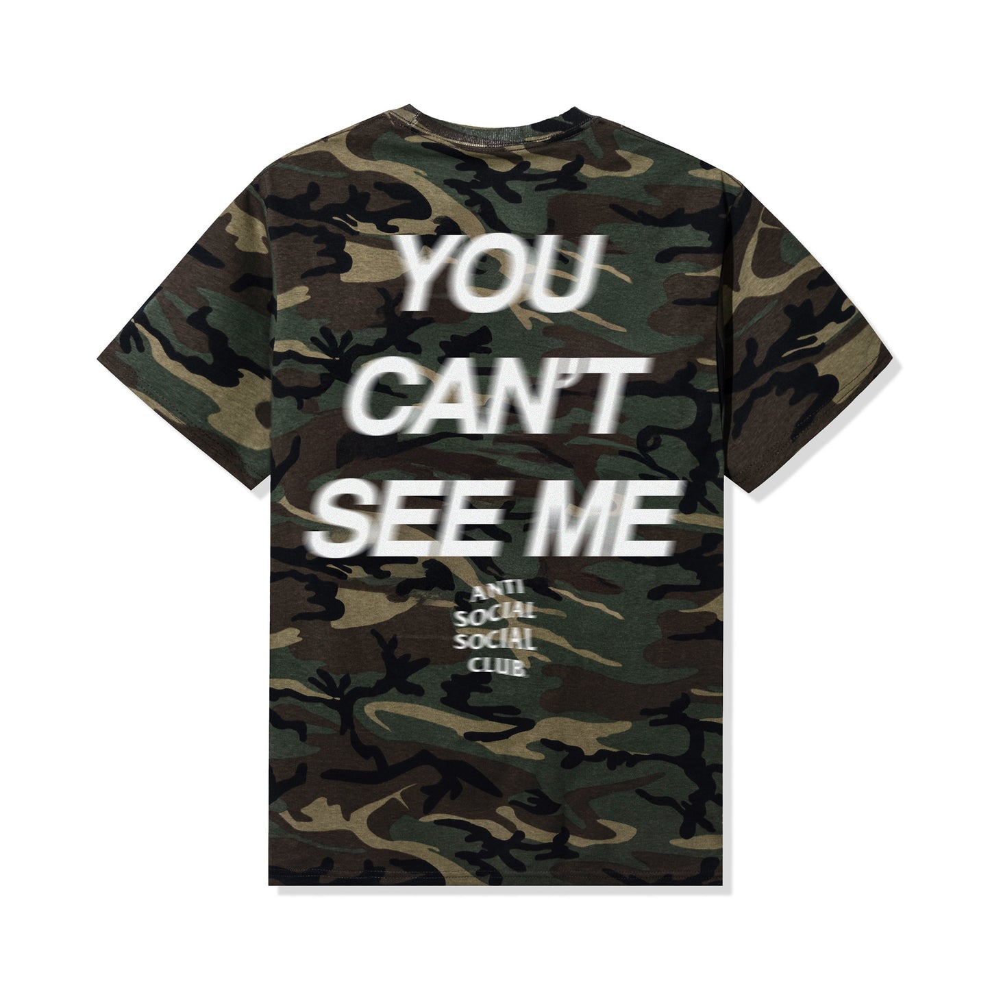 ASSC x WWE You Can't See Me Tee - Camo