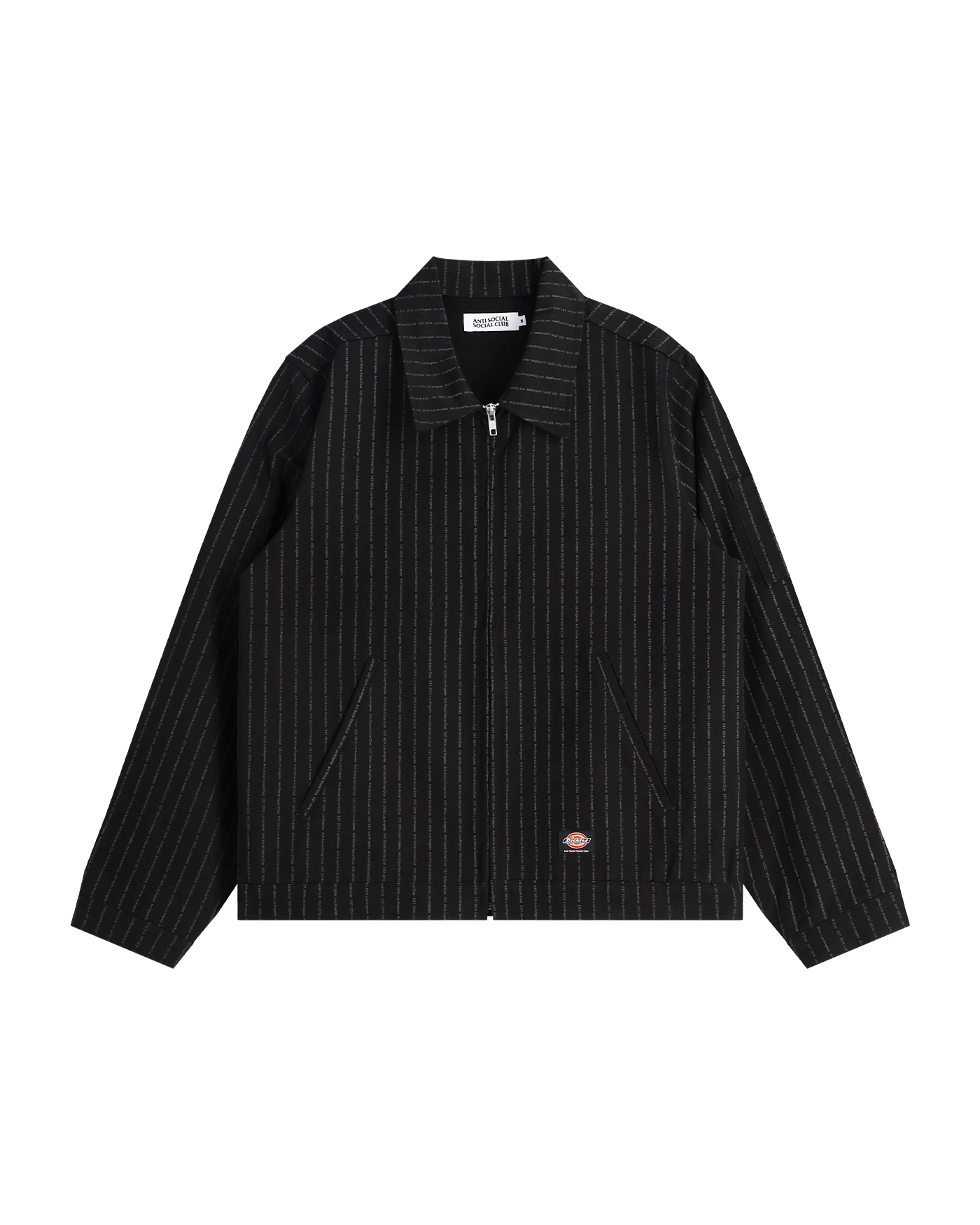 ANTI SOCIAL SOCIAL CLUB × Dickies ASSC X DICKIES STRIPE WORK JACKET – ANTI SOCIAL SOCIAL CLUB JAPAN