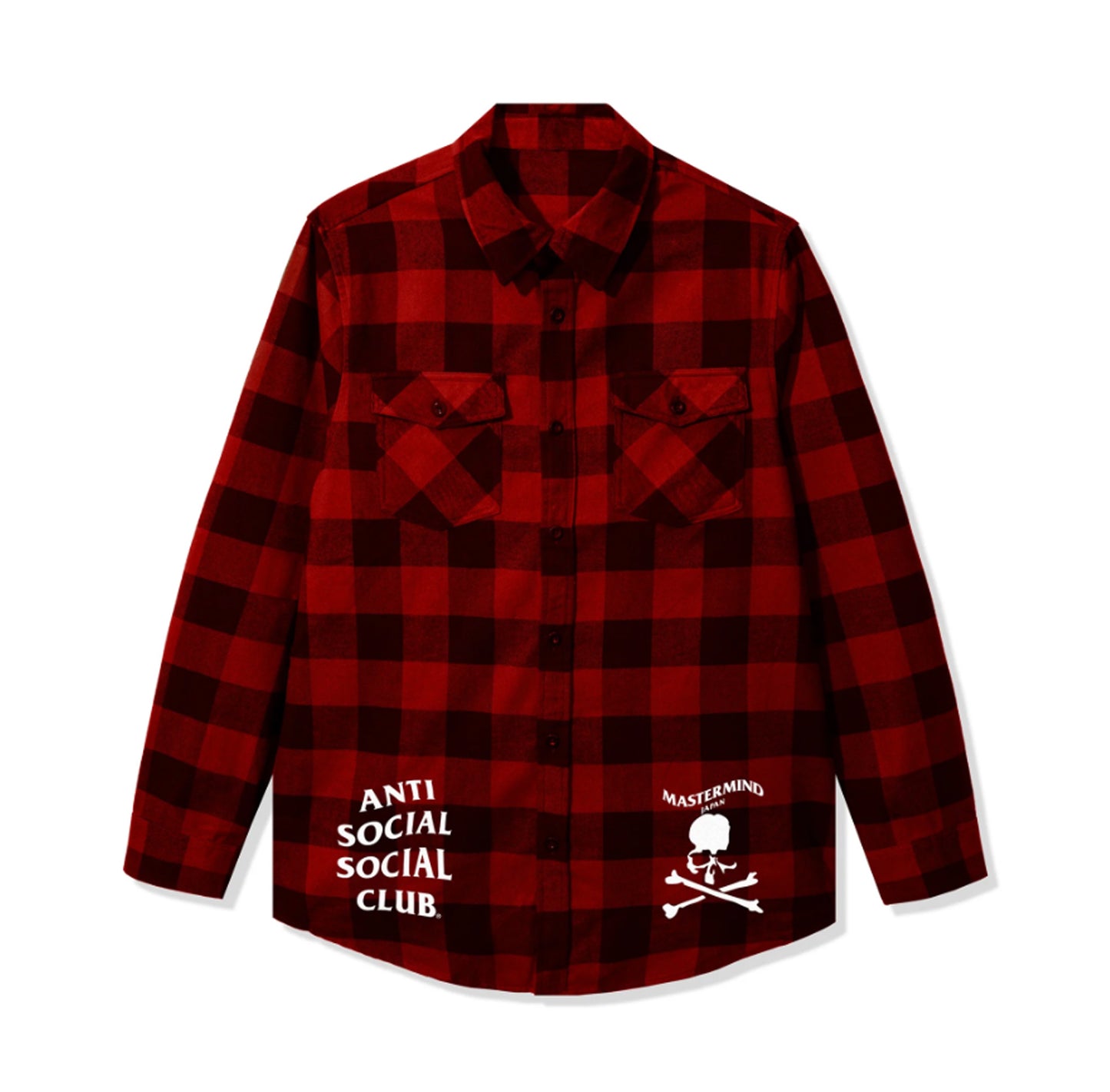 ASSC x Mastermind Mmotch Flannel - Red/Black