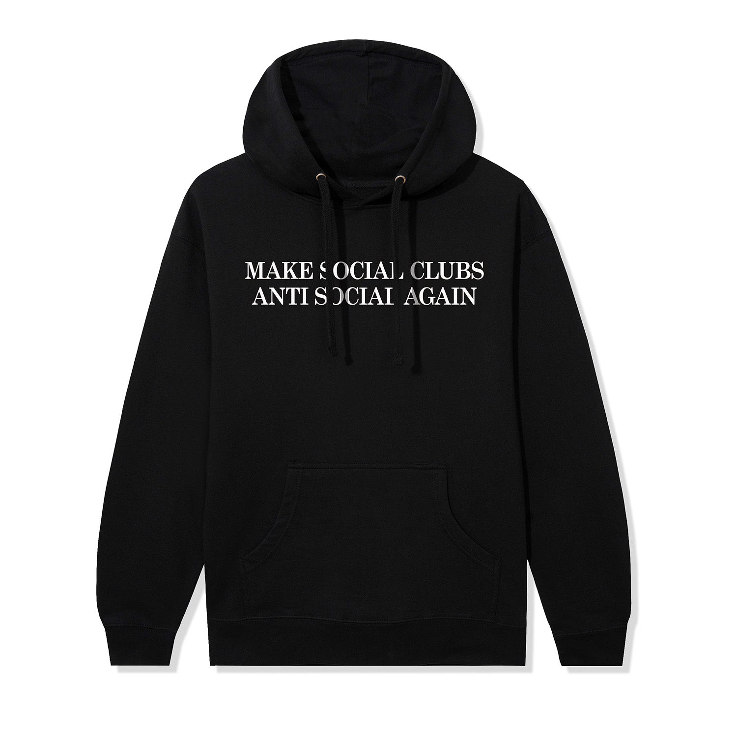 Double Hate Hoodie - Black – ANTI SOCIAL SOCIAL CLUB JAPAN