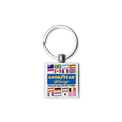 ASSC X Good year Racing Keychain - Silver