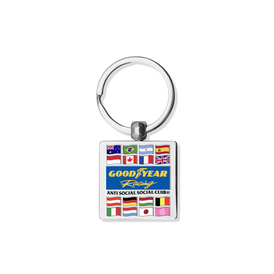 ASSC X Good year Racing Keychain - Silver