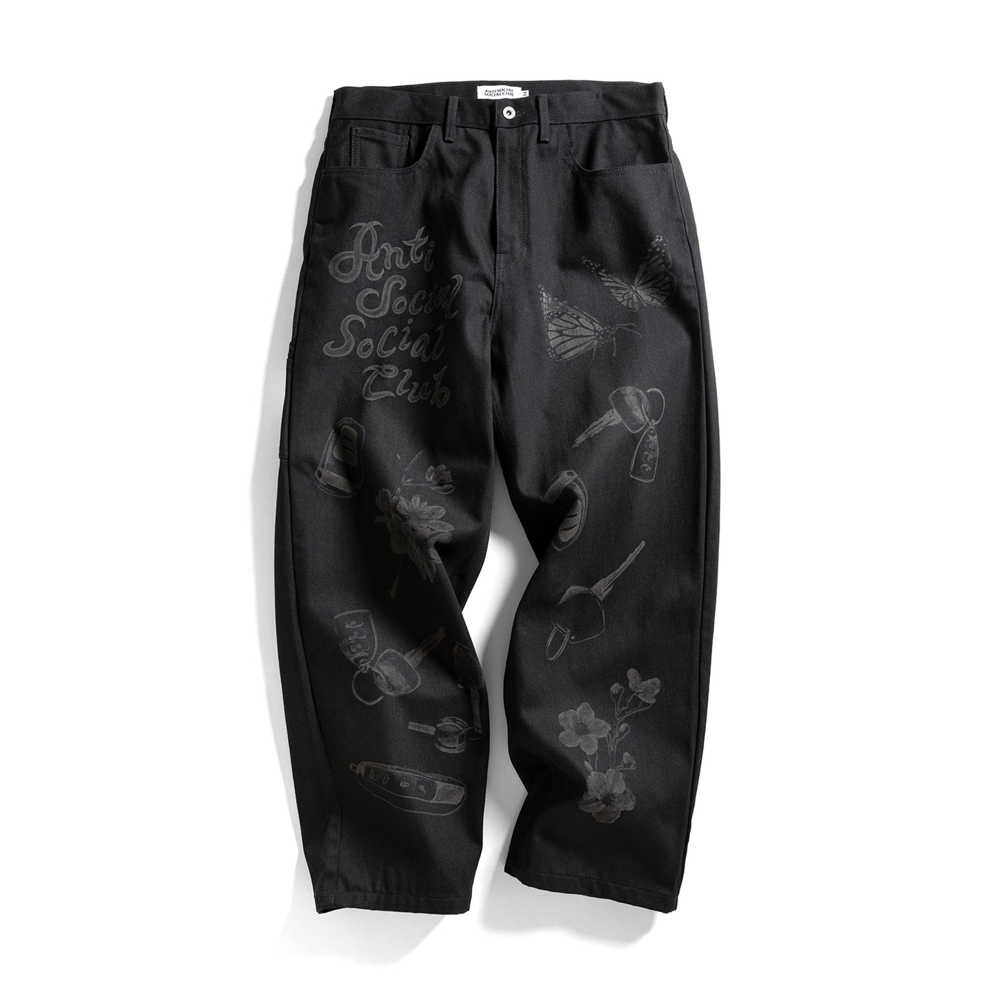 Laser-Etched Jeans