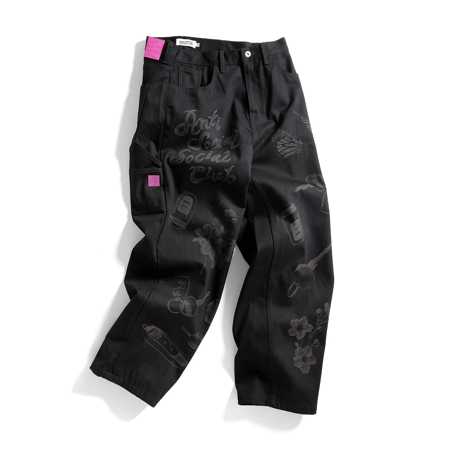 Laser-Etched Jeans