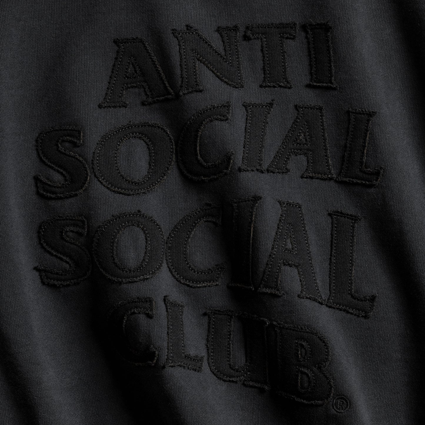 Toned Down Applique Hoodie