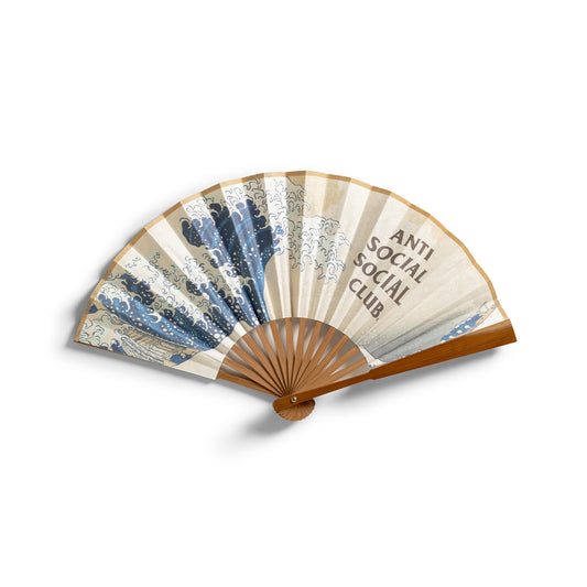 TONKATSU: THE GREAT WAVE FOLDING FAN