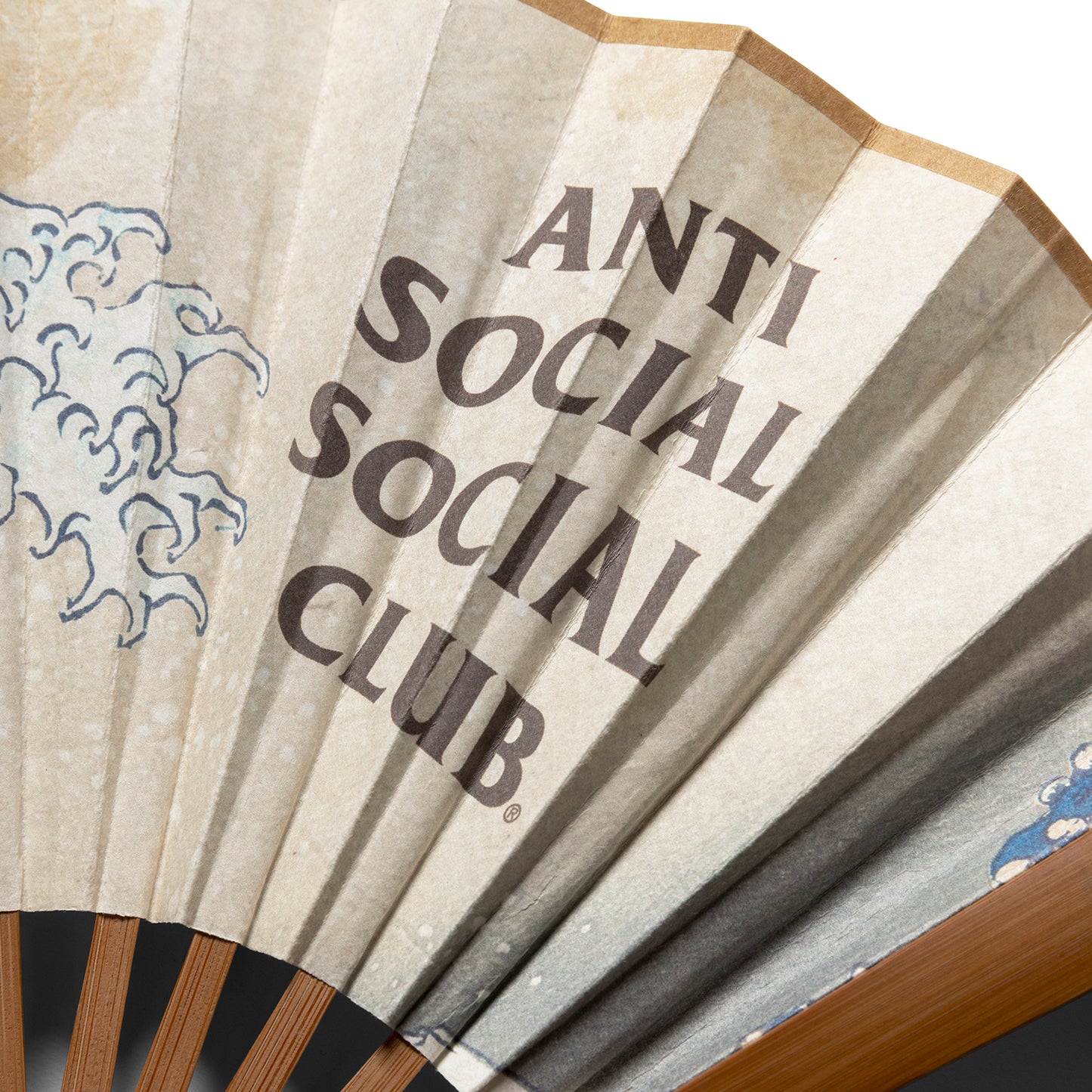 TONKATSU: THE GREAT WAVE FOLDING FAN