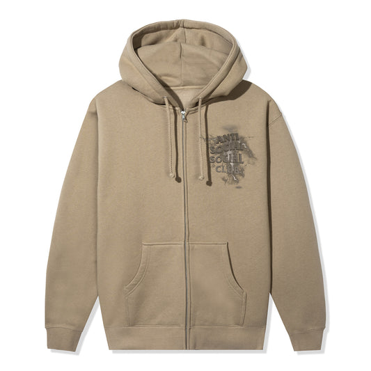 ASSC Bolt From The Blue Zip Hoodie - Sandstone