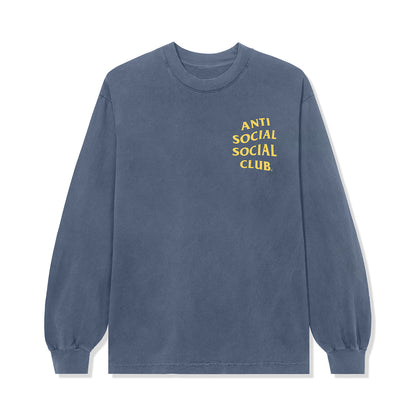 ASSC Negative Thoughts LS Tee - Blue Jean