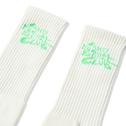 ASSC Strange Days Socks - White