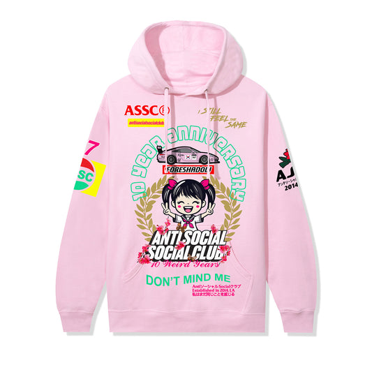 Weird Years Hoodie - Lt Pink