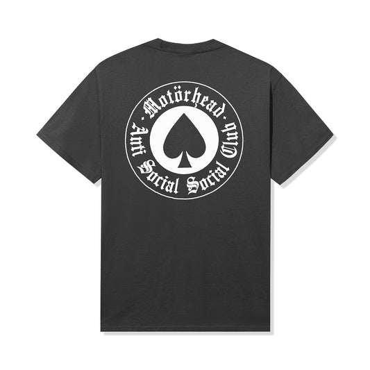ASSC x Motörhead Aces Forever Tee - Charcoal