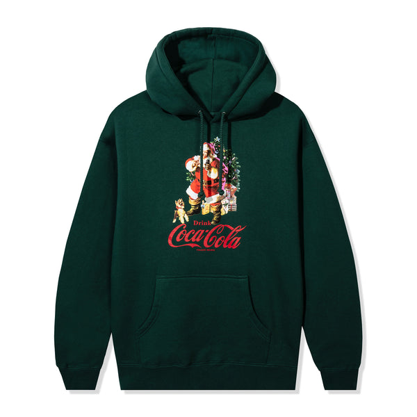 ASSC | Coca-Cola Santa Social Hoodie - Dark Green – ANTI SOCIAL SOCIAL ...