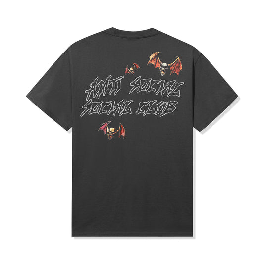 ASSC Get Metal Tee - Charcoal