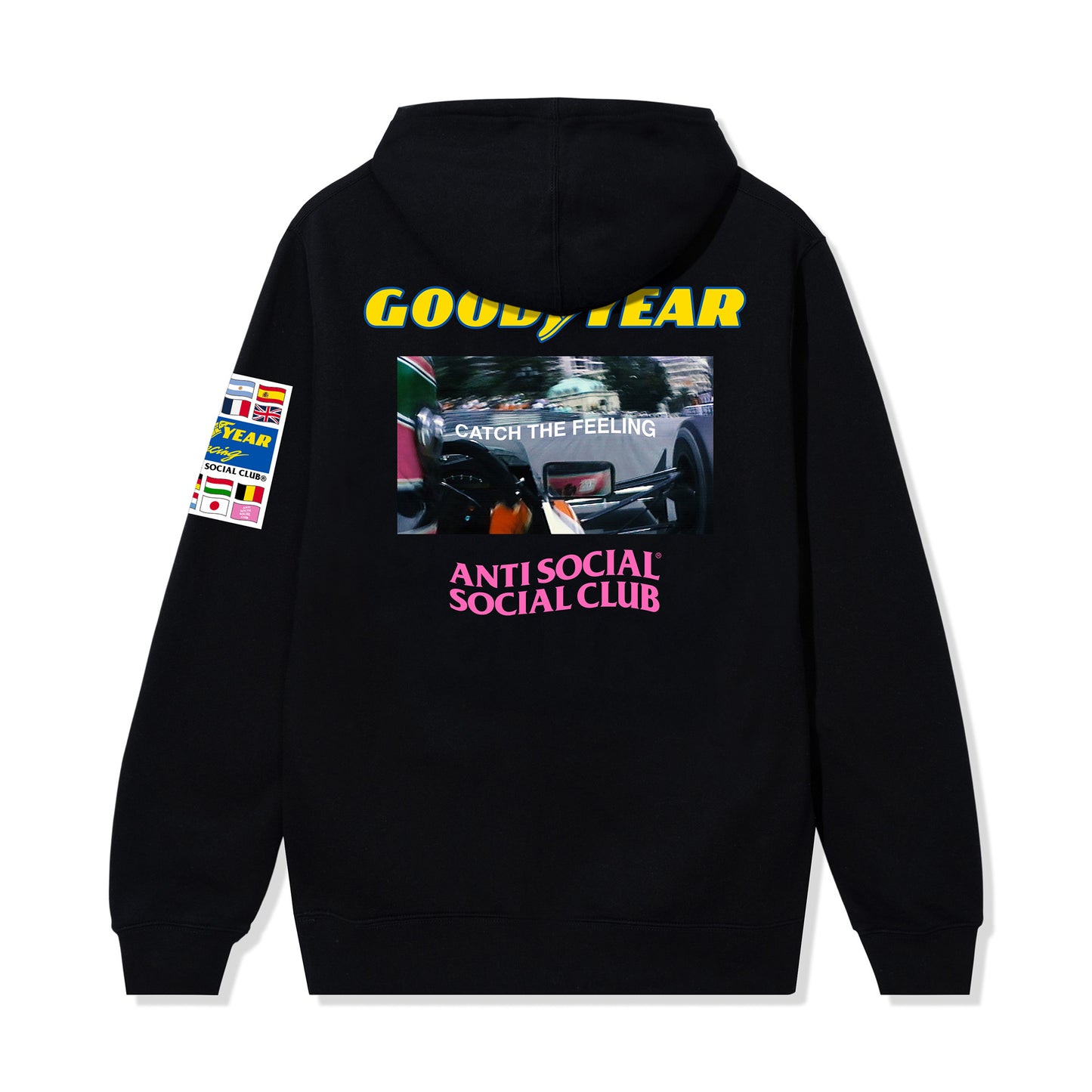 ASSC X Goodyear Catch The Feeling Zip Hoodie - Black