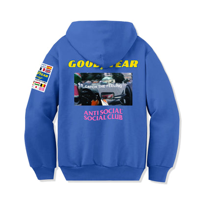 ASSC X Goodyear Catch The Feeling Zip Hoodie - Royal